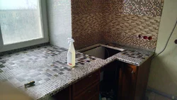 Дызайн адхонаў на кухні