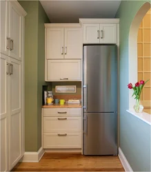 Refrigerator on the loggia design