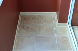 Photo Of Loggia Floor Tiles