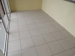 Фото полов на лоджии плитка