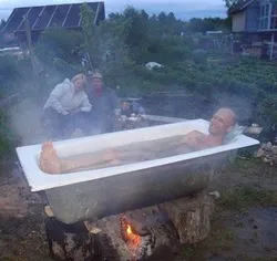 Ванная На Вуліцы Фота