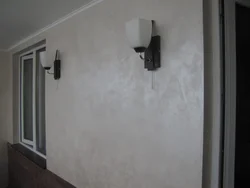Караед тынкоўка балкон фота ў кватэры