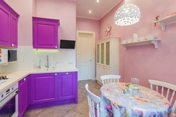 Photo of color scheme in the kitchen