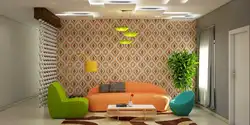 Интерьер квартиры разные стены