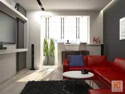 Iki otaqlı mənzillər üçün panel evində otaq dizaynı