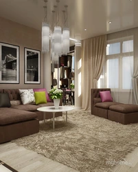 Künc studio mənzil iki pəncərə dizayn fotoşəkili