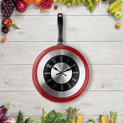 Modern clock for the kitchen photo