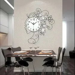 Mətbəx Fotoşəkili Üçün Müasir Saat