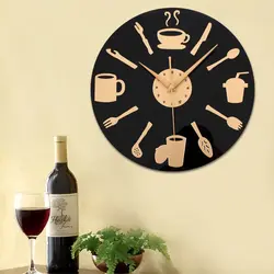 Modern Clock For The Kitchen Photo