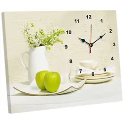 Modern clock for the kitchen photo