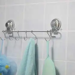 Hooks for towels in the bathroom photo