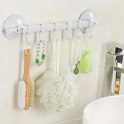 Hooks for towels in the bathroom photo