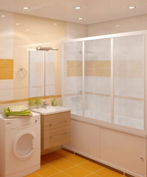 Bathroom Curtain Screen Photo