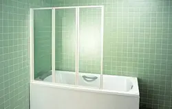 Ваннаға арналған перде экранының фотосы
