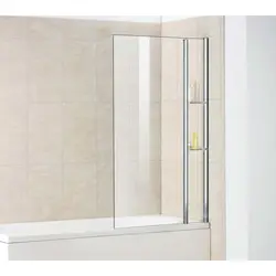 Bathroom curtain screen photo