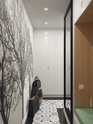 Corridor design in a 1-room apartment