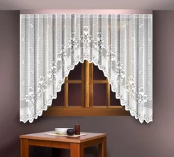 Curtains for the kitchen sizes photo