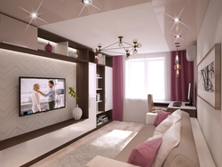 Room design 18 m in an apartment