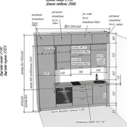 Kitchen height of upper cabinets photo