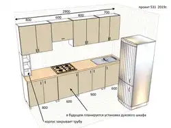 Kitchen height of upper cabinets photo