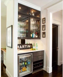 Kitchen bar cabinet design