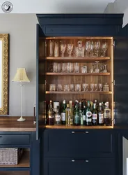 Kitchen bar cabinet design