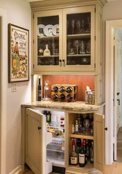 Kitchen bar cabinet design