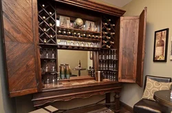 Oshxona bar shkafi dizayni