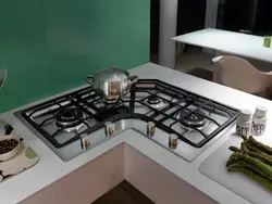 Тарҳи ошхона бо плитаи кунҷӣ