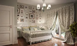 Bedroom design in Provence style