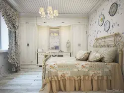 Bedroom design in Provence style