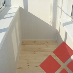 How to cover a loggia with plastic panels photo