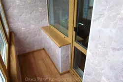 Як абшаляваць лоджыю пластыкавымі панэлямі фота