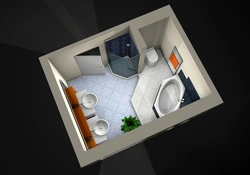 Интерьер Ванна 3D