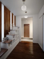 Apartment design photos three-room corridor