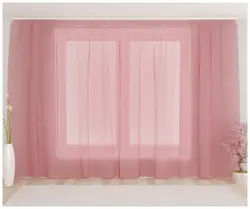 Tulle for the kitchen photo beige color