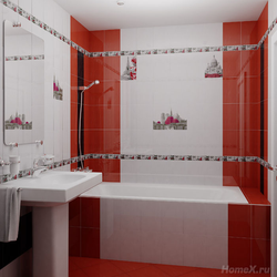 Плитка 20х30 дизайн ванной