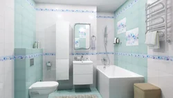 Плітка 20х30 дызайн ваннай