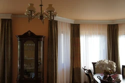 Потолочный карниз в гостиной фото