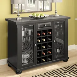 Bar cabinets for the kitchen photo