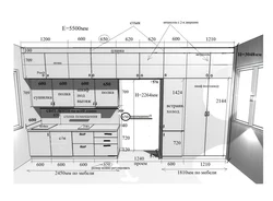 Kitchen cabinet diagram photo