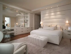 Spacious bedroom design