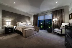 Spacious bedroom design