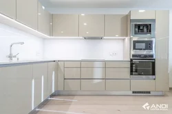 Milky Gray Kitchen Photo