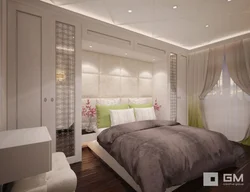 Design of rooms in a panel house bedrooms