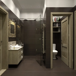 Bathroom in the hallway photo