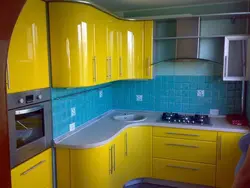 Моя сине желтая кухня фото