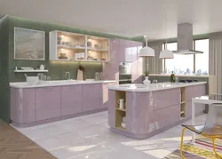 Кухни бледных цветов фото