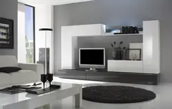 Glossy living rooms in a modern style photo