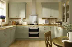 Olive drab kitchen design